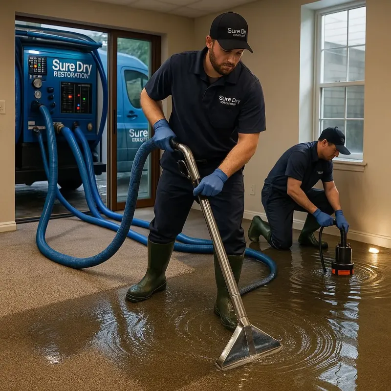 Water Extraction and Removal process in Kings Park, NY
